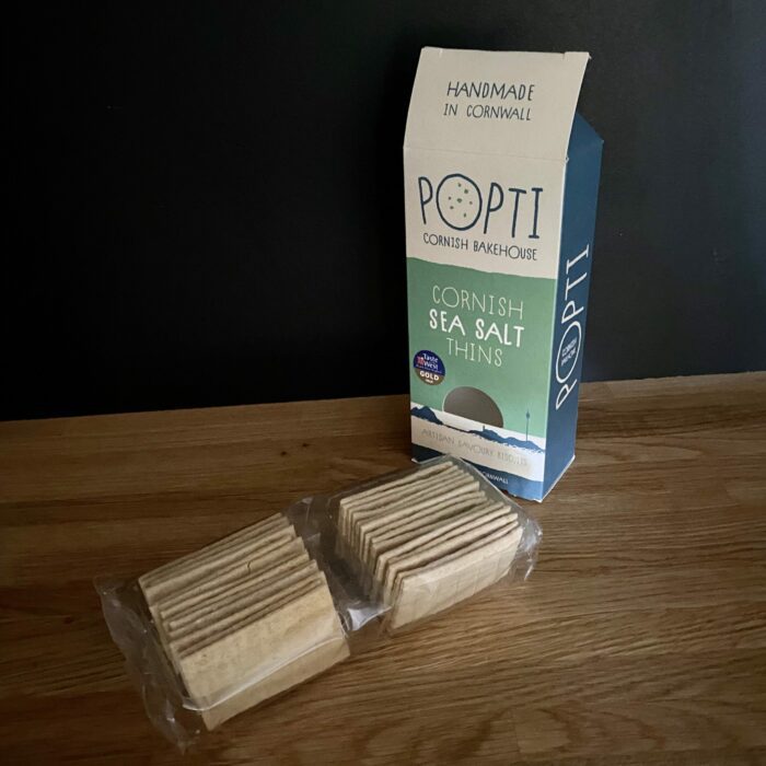Popti Cornish Bakehouse Cornish Sea Salt Thins contents of packet scaled 1