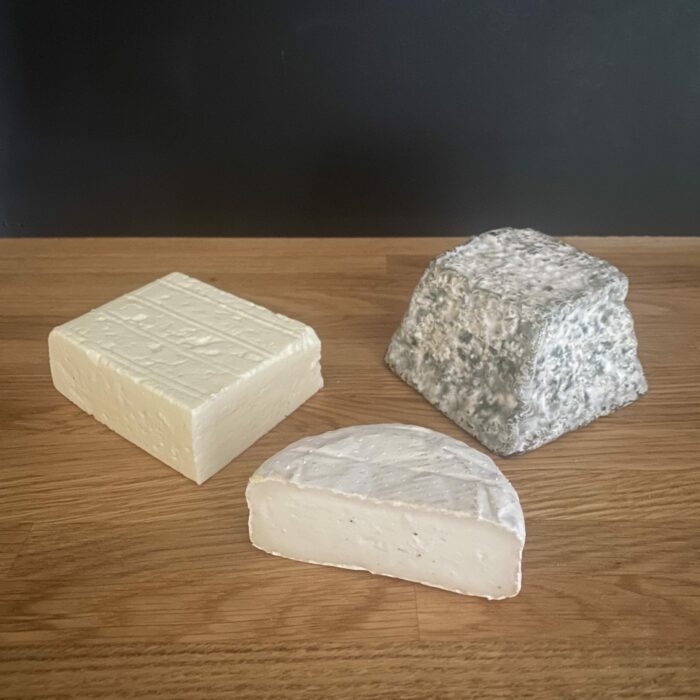 White Lake Farm Fetish Pave Cobble and half Bagborough Brie scaled 1